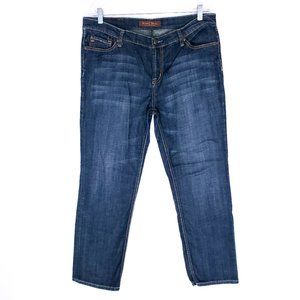 Rivet & Blues Women Jean Straight Mid Rise Blue Size 12 (39x29)